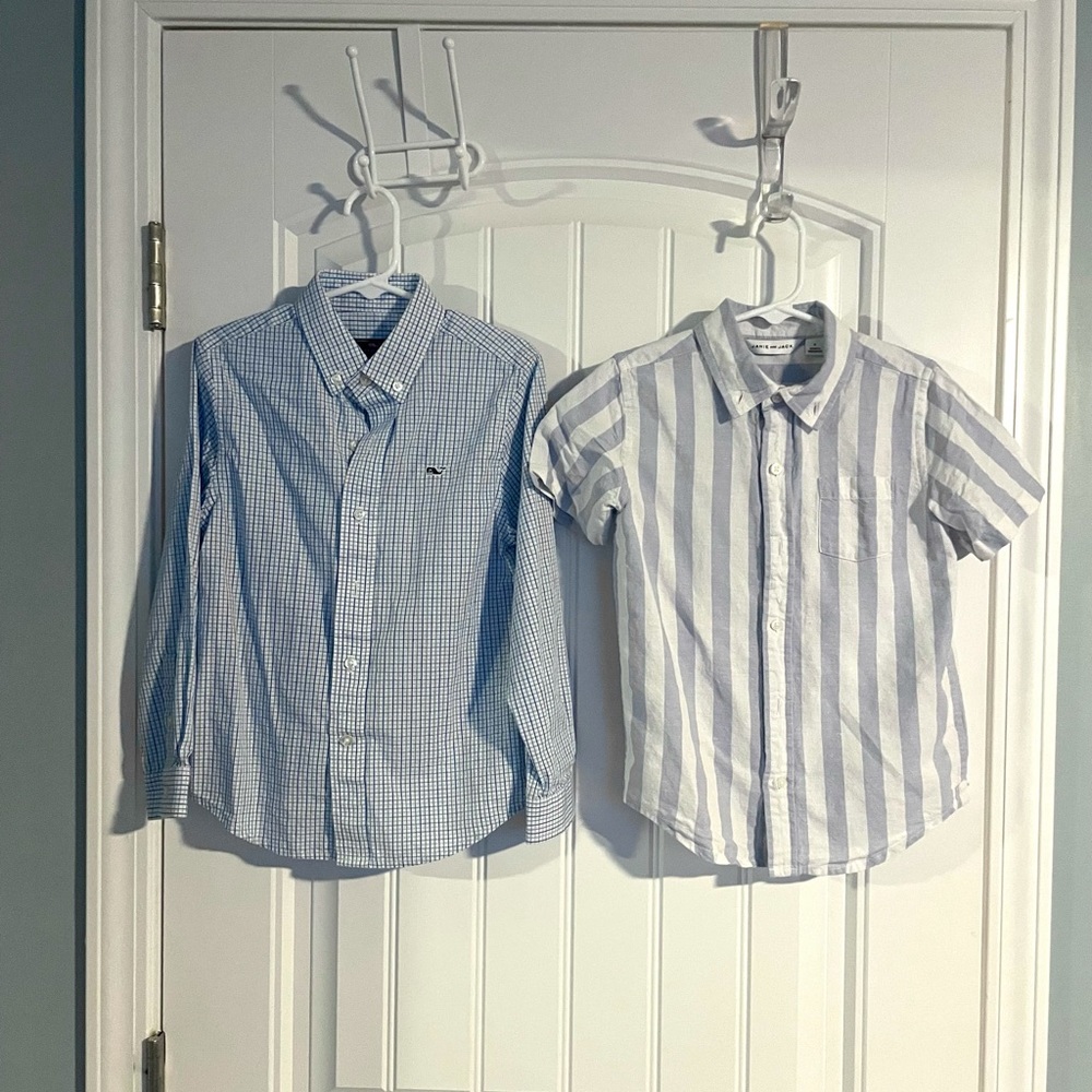 Boys Dress Shirts SZ: 5 Vineyard Vines Janie&Jack
